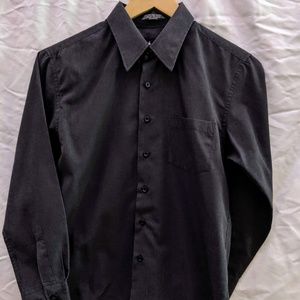 SILVER LABEL |Black Button Down Shirt